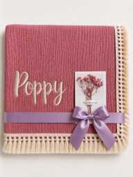 Personalised Baby Blanket, Embroidered Newborn Gift Soft Shower - thumbnail 1