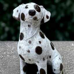 Garden Labrador Sculpture Outdoor Dog Figurine Concrete Pet Statue Cement Ornament Memorial Decoration Dog Lover Gift Yard Art - thumbnail 3