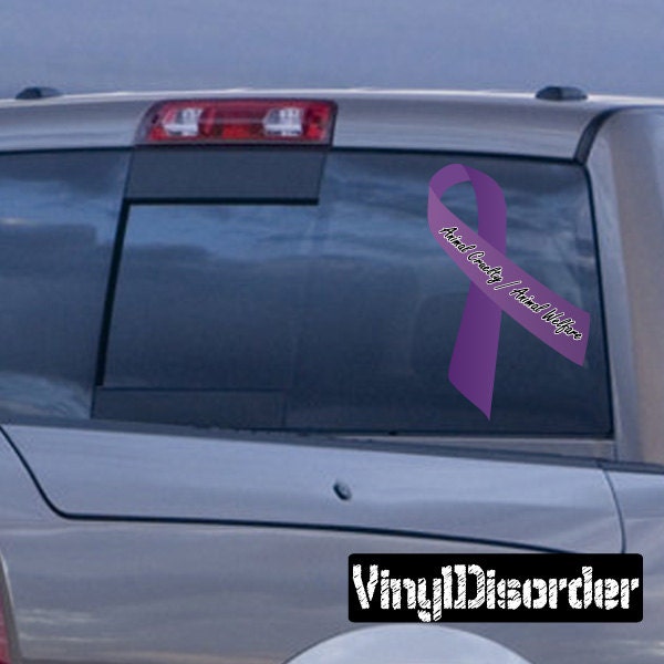 Animal Cruelty Welfare Vinyl Wall Decal Or Car Sticker