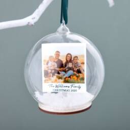 Family Photo Memory Bauble - thumbnail 2