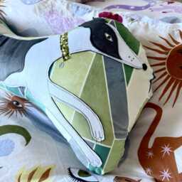 Greyhound Cushion - thumbnail 4