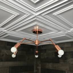 Iris Modern Adjustable 5 Light Sputnik Mid Century Industrial Chandelier - thumbnail 3