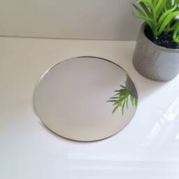 Circle/Round Large Acrylic Mirror Wall Art - Many Sizes, Plain Or Personalised Engraving - thumbnail 3