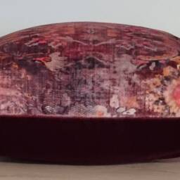 Linwood Omega Prints Genie Magenta & Velvet Cushion Cover 43x43 cm - thumbnail 2