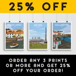 Methil Print - East Fife Poster Power Station Football - thumbnail 2