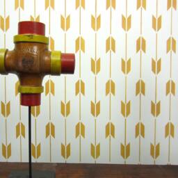 Archery Allover Wall Stencil - Better Than Wallpaper Easy Diy Decor - thumbnail 2