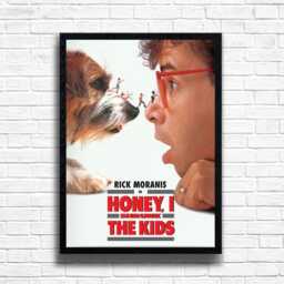 Honey I Shrunk The Kids - 80S Movie Poster Retro Film Wall Art - A3 A4 A5 - thumbnail 2