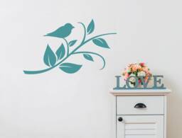 Decorative Bird Wall Sticker, Decal, Stickers, Art, Decor, Decal