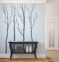 Stickers Baby Room Modern Trees Decals Designs Wall Sticker Office Decor Home Art Decalisland -Winter Wall Decal Sd 055 - thumbnail 1