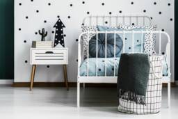 Polka Dot Wall Decals PVC-Free Vinyl Stickers, Pack Of 72