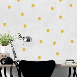 Polka Dot Wall Decals PVC-Free Vinyl Stickers, Pack Of 72 - thumbnail 3
