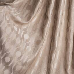 Cream & Gold Turkish Curtains Elegant Glitter Detail - thumbnail 4