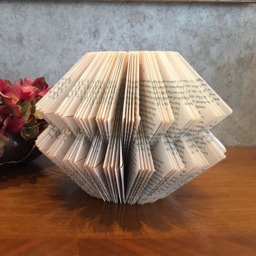 Folded Book - Sculpture Recycling Gift Idea Artwork - thumbnail 2
