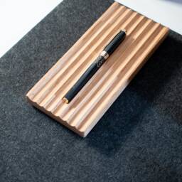 Real Oak Pen Holder Desk Organiser - thumbnail 3