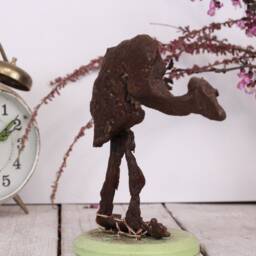 Metal Camel Sculpture Figurine Steampunk Project Recycled Handmade Art Scrap - thumbnail 2