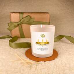 Happy Diwali Candle Gift Set With Matches, Personalised For Family & Friends, Indian Festival Gift, Hindu Festival Of Lights - thumbnail 3