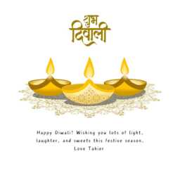 Happy Diwali Candle Gift Set With Matches, Personalised For Family & Friends, Indian Festival Gift, Hindu Festival Of Lights - thumbnail 2