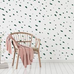 Speckles & Splodges - Vinyl Wall Decals Irregular Hand Drawn Polka Dot Stickers Multi Colour Options Boys Girls Baby Nursery Kids Room - thumbnail 3
