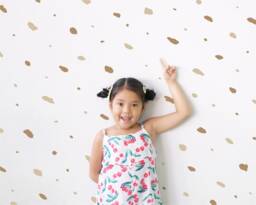 Speckles & Splodges - Vinyl Wall Decals Irregular Hand Drawn Polka Dot Stickers Multi Colour Options Boys Girls Baby Nursery Kids Room - thumbnail 1