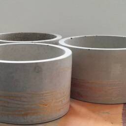 Unique Concrete & Metallic Planter/Personalised Home Decor Gift - thumbnail 2