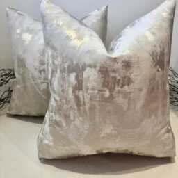 Luxury Champagne Scatter Cushions - Handcrafted Sofa Bed By The Couture Cushion Style 32 - thumbnail 2