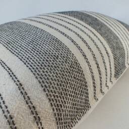 White Cream Cushions Ethnic Textiles Throw Pillows Decorative Cushion Cover Lumbar Pillows Sofa Cushions - thumbnail 4