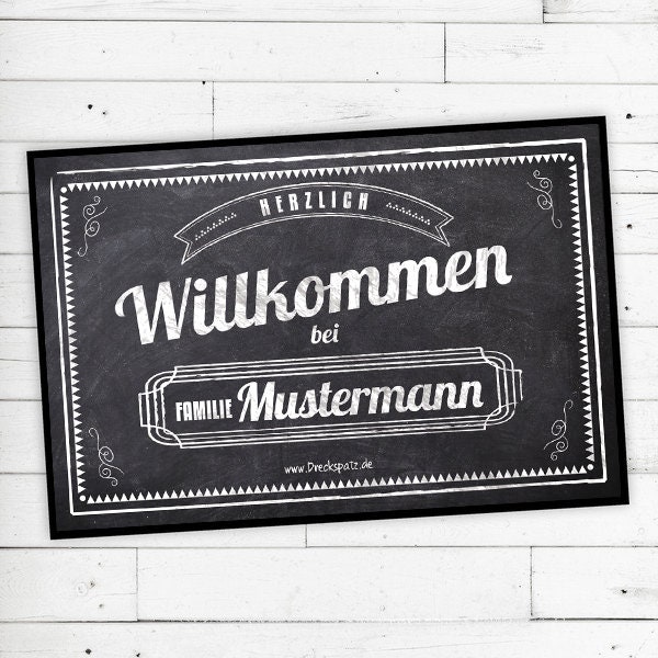 "Doormat ""Vintage" - image 1