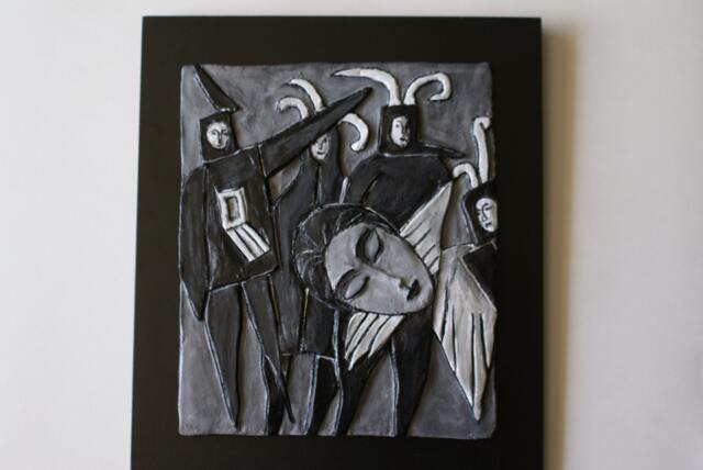 "Ceramic Decorative Tile ""Ophelia" - image 1