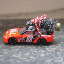 Altered, Super Racing, Bull, 88, Power Team, Car, Vehicle, With Christmas Tree, Collectible, Ornament, Decoration, Gift, Stocking - thumbnail 3