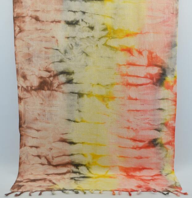 Batik Towel, Turkish Towel, Dip Dye Towel, Colorful Towel, Surfer Beach Towel, Dye Peshtemal, 38''x65 - image 1