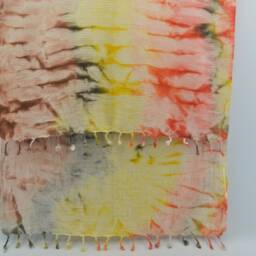 Batik Towel, Turkish Towel, Dip Dye Towel, Colorful Towel, Surfer Beach Towel, Dye Peshtemal, 38''x65 - thumbnail 2