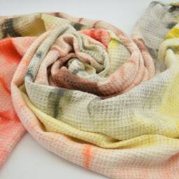 Batik Towel, Turkish Towel, Dip Dye Towel, Colorful Towel, Surfer Beach Towel, Dye Peshtemal, 38''x65 - thumbnail 4