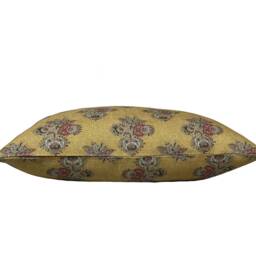 G.p & J Baker Poppy Paisley Ochre Double Sided Cushion Cover Pillow - thumbnail 3