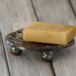 Metallic Glaze Ceramic Soap Dish - Hand Built Pottery - thumbnail 3