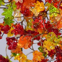 Resin Flower Ceiling Lamp Warm Color Decorative Lighting - thumbnail 3