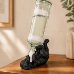 Dog Wine Bottle Holder - Alcohol Stand Bar Decor Novelty Rack Gift For Lovers - thumbnail 3