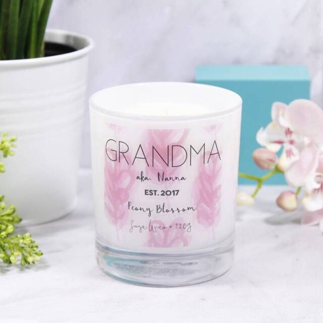 Grandma Mother's Day Scented Candle - Mothers Gift For Candle Mum - image 1