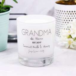 Grandma Mother's Day Scented Candle - Mothers Gift For Candle Mum - thumbnail 3