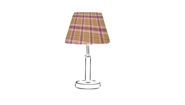 Balmoral Cassis Tweed Lampshade, Handmade Fabric Lamp Shade, Drum Oval Empire Or Candle Clip, Ceiling Pendant Table - image 1