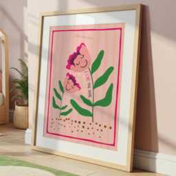 Love You More Print, Girls Nursery Wall Art, Are Loved Toddler Bedroom, Bedroom Decor, So - thumbnail 2