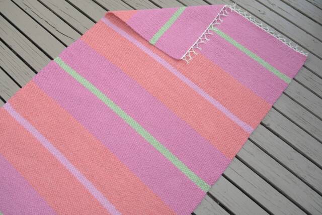 Hand Woven Rug - 3' X 5' 4 - image 1