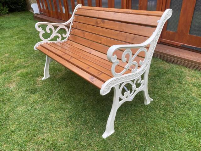 Cast Iron Garden Bench - image 1