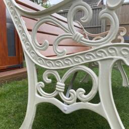 Cast Iron Garden Bench - thumbnail 4