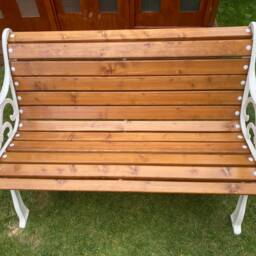 Cast Iron Garden Bench - thumbnail 3