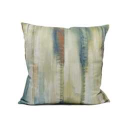 Harlequin - Estrato Rust/Ruby Nordic Blue- Abstract Painterly Tones Cushion Cover Handmade Throw Pillow Designer Home D??cor - thumbnail 3
