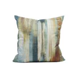 Harlequin - Estrato Rust/Ruby Nordic Blue- Abstract Painterly Tones Cushion Cover Handmade Throw Pillow Designer Home D??cor - thumbnail 2