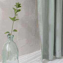 Rod Pocket Linen Curtain, Medium Weight Curtain in Various Colors, Natural Panel, Handmade Custom Length Curtain - thumbnail 2