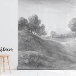 Countryside Wall Mural, Self Adhesive, Peel & Stick, Removable Wallpaper, Classic, Repositionable, Decor, Decal #149 - thumbnail 2