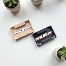3D Printed Retro Cassette Tray Vintage Desk Organiser, Music Lover Gift - thumbnail 2