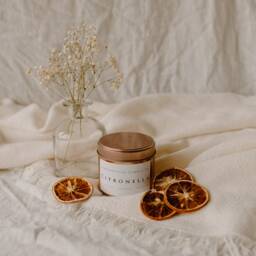Citronella Handmade, Soy Wax, Vegan, Eco Friendly Candle - thumbnail 3
